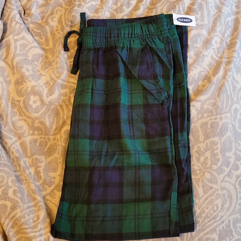 Old Navy mens plaid pajama pants